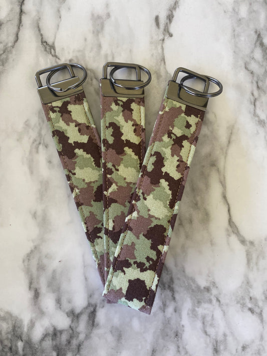 Camo Keyfob Wristlet