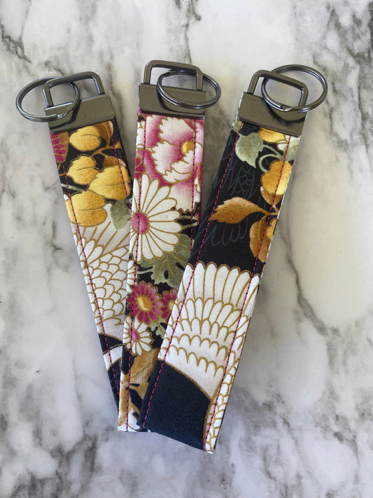 Floral Keyfob Wristlet