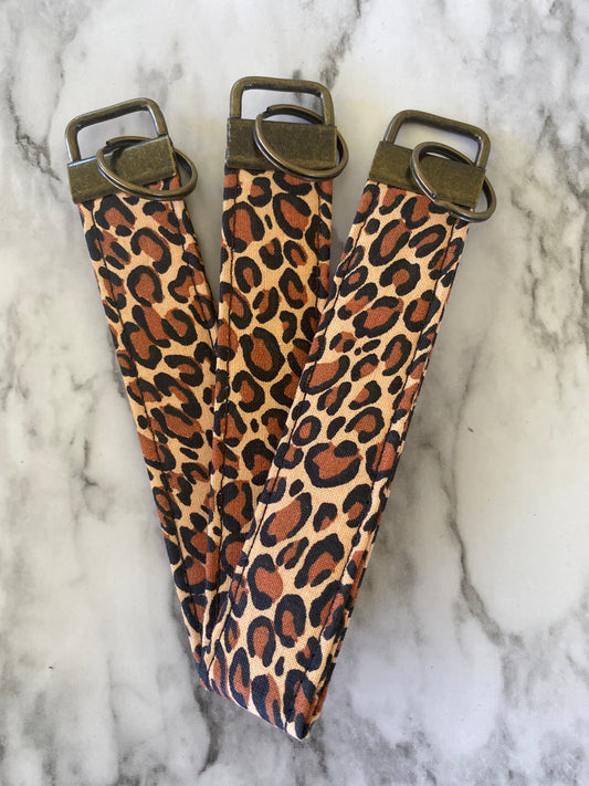 Cheetah Keyfob Wristlet