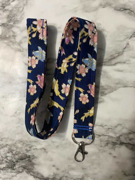 Cherry Blossom Lanyard